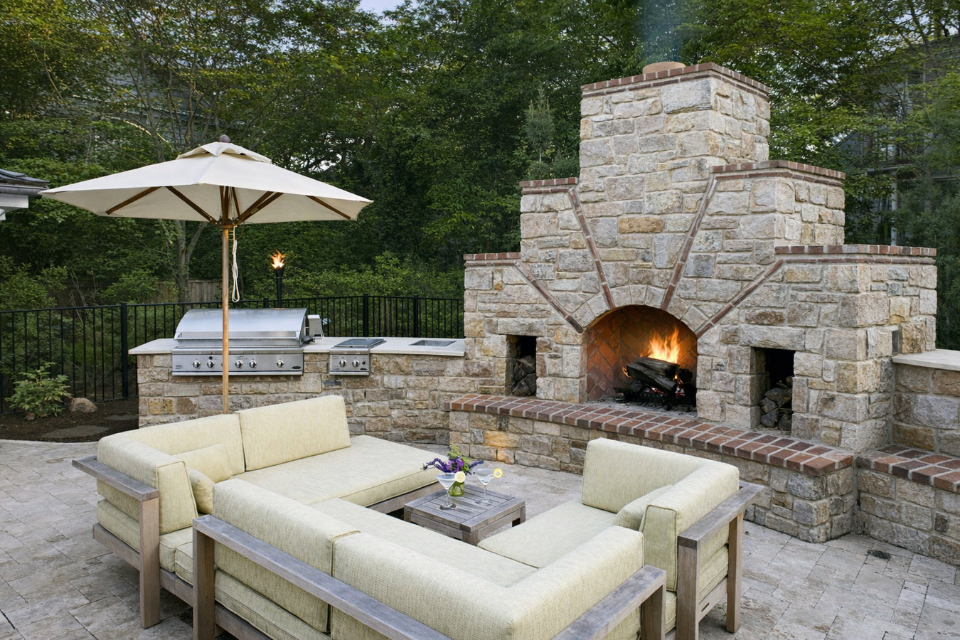 Outdoor kitchen masonry in Simi Valley, CA